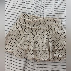 Polka Dot Ruffle Skirt